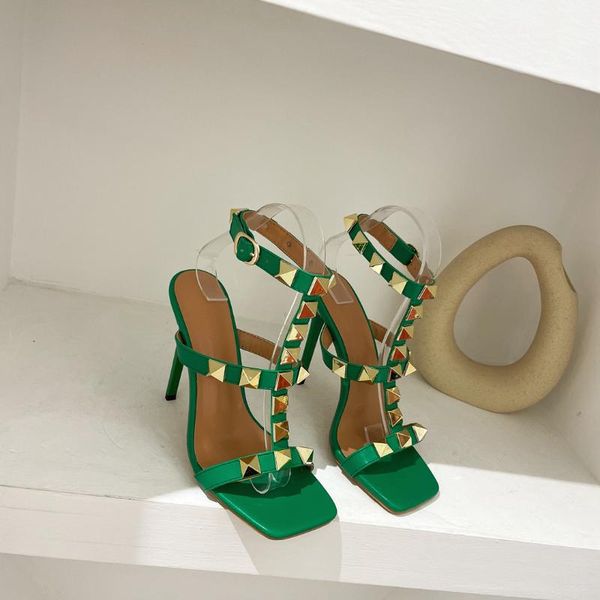 dress shoes est summer gladiator sandals women fashion metal rivet design square toe ankle buckle strap stiletto heels platform, Black
dress shoes est summer gladiator sandals women fashion metal rivet design square toe ankle buckle strap stiletto heels platform, Black