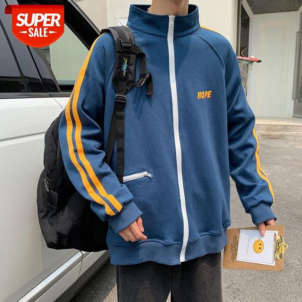 jacket men's korean style stand-up collar cardigan shirt casual sports handsome sweater trend #cf6i, Black
jacket men's korean style stand-up collar cardigan shirt casual sports handsome sweater trend #cf6i, Black