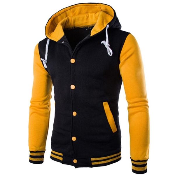 men's jackets winter coat men hoodies coats casual s-lim button cardigan pocket long sleeve mens hooded, Black;brown
men's jackets winter coat men hoodies coats casual s-lim button cardigan pocket long sleeve mens hooded, Black;brown