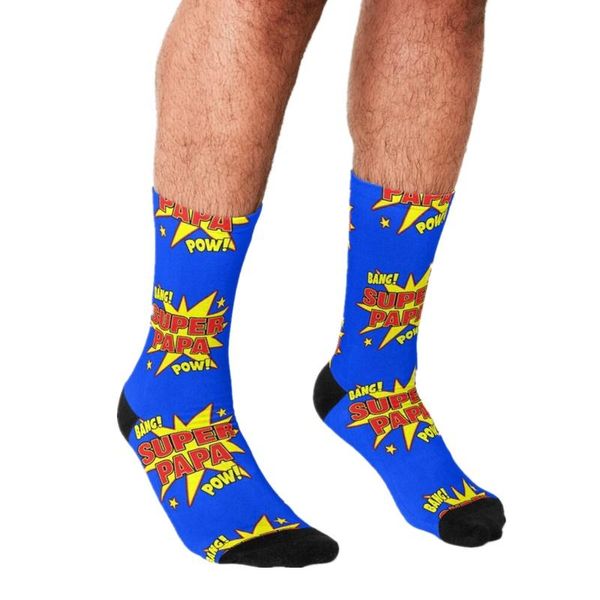 men's socks funny father's day super grandpa power printed rock hip hop men happy boys street style crazy for, Black
men's socks funny father's day super grandpa power printed rock hip hop men happy boys street style crazy for, Black