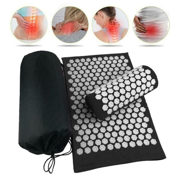 cushion/decorative pillow body acupressure massage mat spike neck relieve stress&tension pain muscle relax yoga pad
cushion/decorative pillow body acupressure massage mat spike neck relieve stress&tension pain muscle relax yoga pad