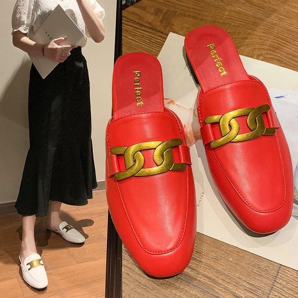 slippers xixiyipin fashion all-match dress designer shoes for women mules summer outdoor leather ladies loafers, Black
slippers xixiyipin fashion all-match dress designer shoes for women mules summer outdoor leather ladies loafers, Black