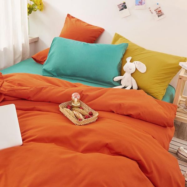 candy color bedding set 2021 spring solid rainbow soft duvet cover brushed flat sheet pillowcase freshness japan home linens 3/4
candy color bedding set 2021 spring solid rainbow soft duvet cover brushed flat sheet pillowcase freshness japan home linens 3/4