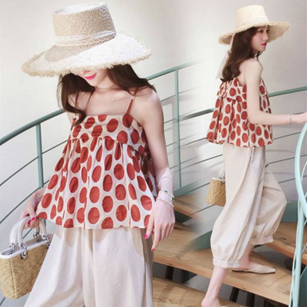 women's clothing ensembles new summer dot cinta spaghetti crop + loose pants broad leg women suit two beach pieces fy232 kq7p, Black;brown
women's clothing ensembles new summer dot cinta spaghetti crop + loose pants broad leg women suit two beach pieces fy232 kq7p, Black;brown