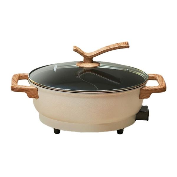 electric skillets 220v/1500w pot two flavors non stick coating all in one 5-gear thermostat steamer 5l
electric skillets 220v/1500w pot two flavors non stick coating all in one 5-gear thermostat steamer 5l