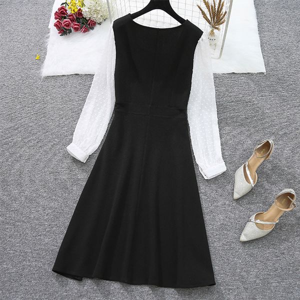 female vintage office single-breasted party a line dressed puff long sleeve square collar jacquard dresses plus size 2021 new cloth mgcb, White
female vintage office single-breasted party a line dressed puff long sleeve square collar jacquard dresses plus size 2021 new cloth mgcb, White