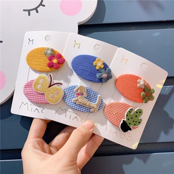 2 pcs korea sweet girl princess fashion hairpins children simple cute cartoon fruit flower fabric bb clip hair accessories, Slivery;white
2 pcs korea sweet girl princess fashion hairpins children simple cute cartoon fruit flower fabric bb clip hair accessories, Slivery;white