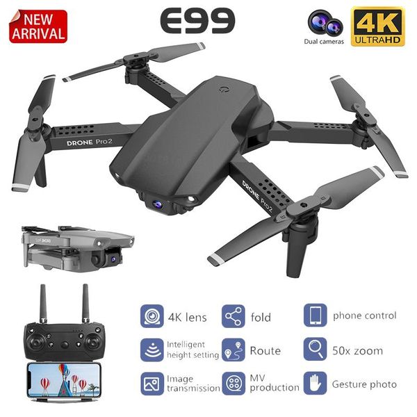 e99 rc mini drone 4k 1080p dual camera wifi fpv aerial pgraphy helicopter one key return foldable quadcopter kids toys
e99 rc mini drone 4k 1080p dual camera wifi fpv aerial pgraphy helicopter one key return foldable quadcopter kids toys