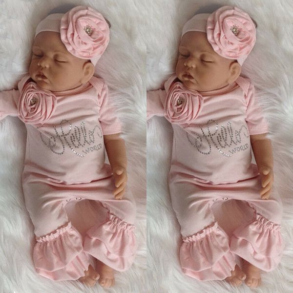 new newborn baby flower romper girl jumpsuit headband outfits girls clothes set, White
new newborn baby flower romper girl jumpsuit headband outfits girls clothes set, White