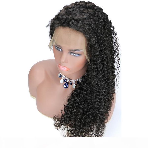 jerry curly lace front wig brazilian virgin human hair full lace wigs for women natural color, Black;brown 
jerry curly lace front wig brazilian virgin human hair full lace wigs for women natural color, Black;brown