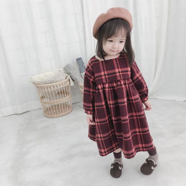 girl's dresses kid baby clothing dress 2021 spring autumn girls long-sleeve plaid princess design kids clothes party 1-6y, Red;yellow
girl's dresses kid baby clothing dress 2021 spring autumn girls long-sleeve plaid princess design kids clothes party 1-6y, Red;yellow