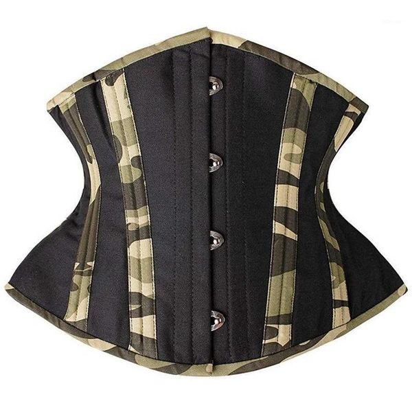 army green waist corset tight slimming underbust 24 steel bones cincher trainer gorset bustiers & corsets, Black;white
army green waist corset tight slimming underbust 24 steel bones cincher trainer gorset bustiers & corsets, Black;white