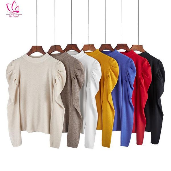 women's sweaters sweater women pullover 2021 autumn retro fashion puff sleeve cotton warm street style, White;black
women's sweaters sweater women pullover 2021 autumn retro fashion puff sleeve cotton warm street style, White;black