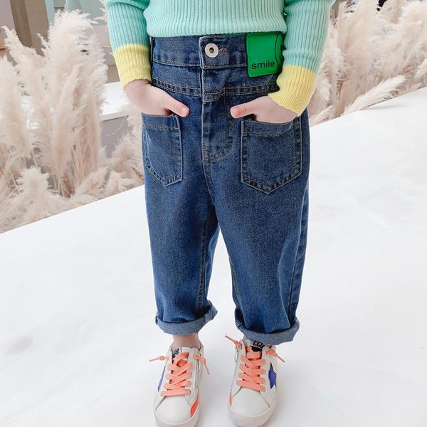 jeans solid baby kids spring and autumn denim pants for boys girls 0-9 years old all-match casual children's clothes, Blue
jeans solid baby kids spring and autumn denim pants for boys girls 0-9 years old all-match casual children's clothes, Blue