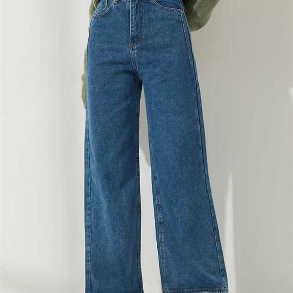 wixra women denim pants casual bottoms cotton wide-leg jeans trousers autumn spring high waist long 211118, Blue
wixra women denim pants casual bottoms cotton wide-leg jeans trousers autumn spring high waist long 211118, Blue