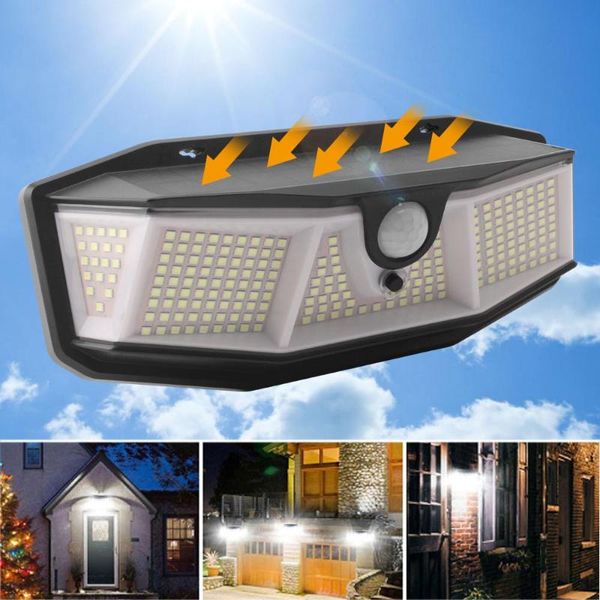 268 led waterproof wall lamps with motion sensor solar led light outdoor lighting solar lamp street lights for garden decoration
268 led waterproof wall lamps with motion sensor solar led light outdoor lighting solar lamp street lights for garden decoration
