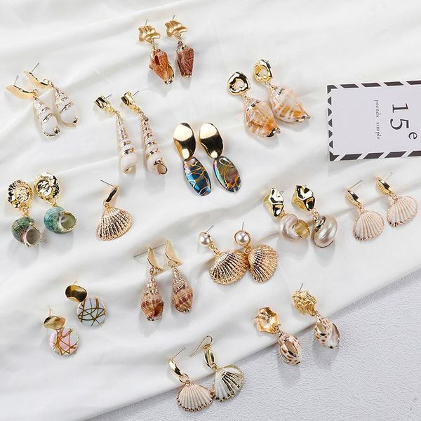 dangle & chandelier amorcome fashion irregular shell drop earrings bohemian conch seashell for women statement gift jewelry, Silver
dangle & chandelier amorcome fashion irregular shell drop earrings bohemian conch seashell for women statement gift jewelry, Silver