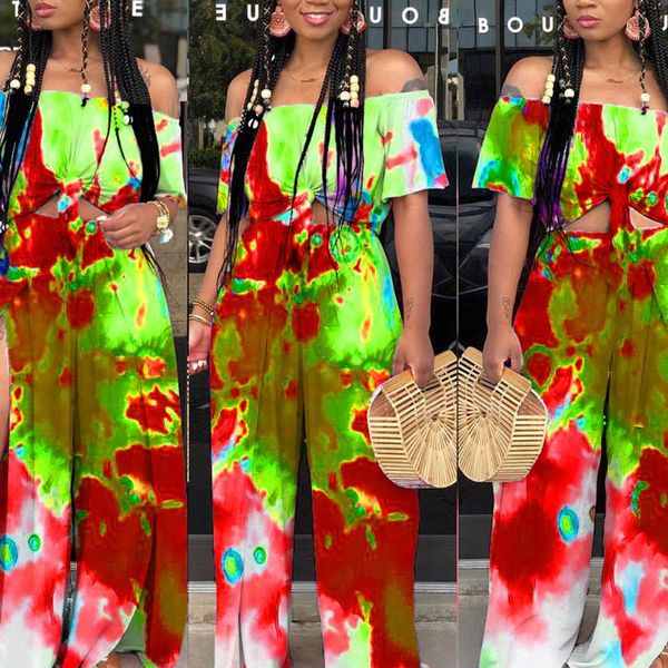 women's jumpsuits & rompers fadzeco women 2 piece outfits jumpsuit floral print short sleeve off shoulder t shirt crop and wide leg lo, Black;white
women's jumpsuits & rompers fadzeco women 2 piece outfits jumpsuit floral print short sleeve off shoulder t shirt crop and wide leg lo, Black;white