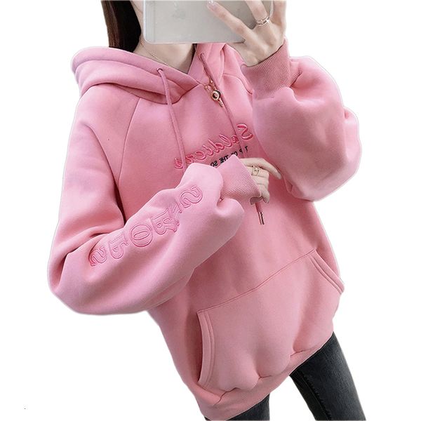 2021 autumn winter oversize letter embroidery hoodies casual solid color women sweartshirt cchr, Black
2021 autumn winter oversize letter embroidery hoodies casual solid color women sweartshirt cchr, Black