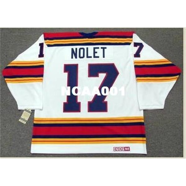001 #17 simon nolet kansas city scouts 1975 ccm vintage retro home hockey jersey or custom any name or number retro jersey, Black
001 #17 simon nolet kansas city scouts 1975 ccm vintage retro home hockey jersey or custom any name or number retro jersey, Black