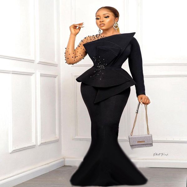 aso ebi black mermaid formal evening dresses pearls crystals beaded long sleeves plus size fashion party ladies prom gowns pageant dress spe, Black;red
aso ebi black mermaid formal evening dresses pearls crystals beaded long sleeves plus size fashion party ladies prom gowns pageant dress spe, Black;red