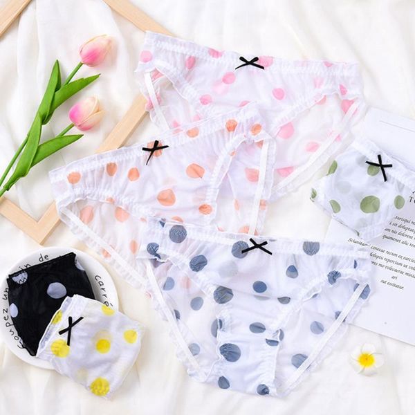 women's panties sweet polka dot women bow lace perspective underwear transparent briefs female lingerie, Black;pink
women's panties sweet polka dot women bow lace perspective underwear transparent briefs female lingerie, Black;pink