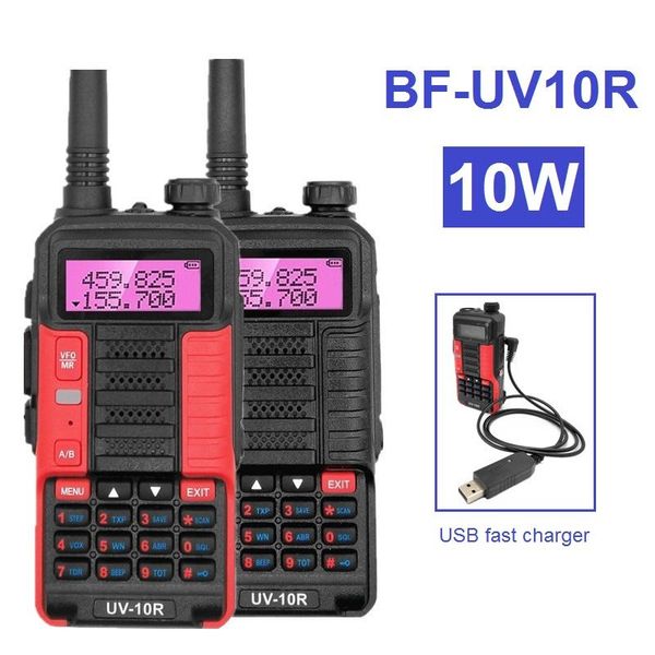 walkie talkie 2021 baofeng uv-10r high power 10w long range portable cb ham radio transceiver dual frequency intercom outdoor
walkie talkie 2021 baofeng uv-10r high power 10w long range portable cb ham radio transceiver dual frequency intercom outdoor