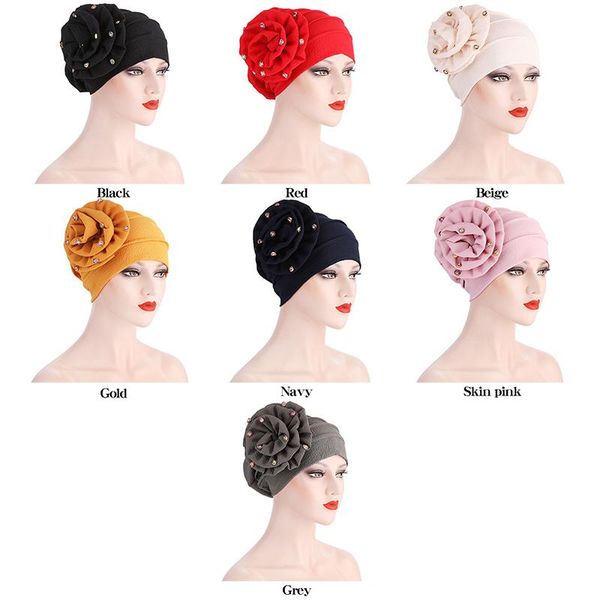 beanie/skull caps female's exquisite baotou cap solid color unique pretty big flower headscarf hat elegance contracted individuality nat, Blue;gray
beanie/skull caps female's exquisite baotou cap solid color unique pretty big flower headscarf hat elegance contracted individuality nat, Blue;gray