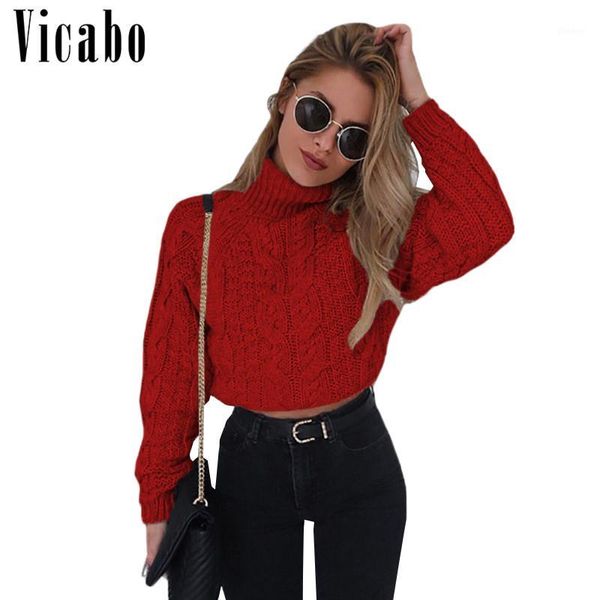 vicabo autumn winter warm crop sweater 2019 women pullover casual turtleneck slim basic knitwear korean knitted jumper1, White;black
vicabo autumn winter warm crop sweater 2019 women pullover casual turtleneck slim basic knitwear korean knitted jumper1, White;black