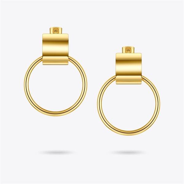 enfashion curved c shape circle drop earrings for women gold color stainless steel earings fashion jewelry brincos e201179 210616, Silver
enfashion curved c shape circle drop earrings for women gold color stainless steel earings fashion jewelry brincos e201179 210616, Silver