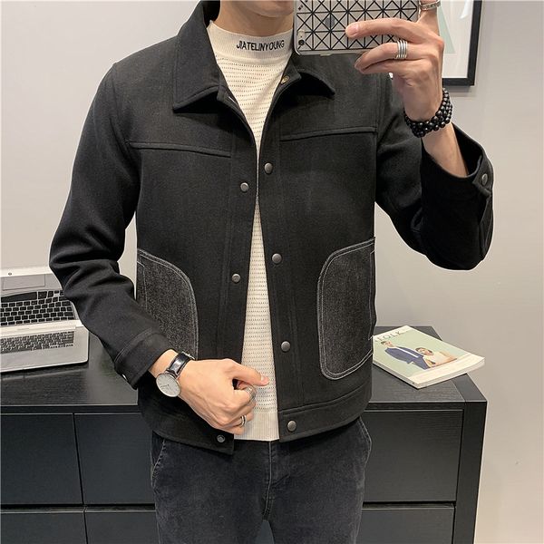 2021 new turn collar down men's winter jackets clothes thick front pockets warm casual coats fine adjustment 2-color 76vw, Black;brown
2021 new turn collar down men's winter jackets clothes thick front pockets warm casual coats fine adjustment 2-color 76vw, Black;brown