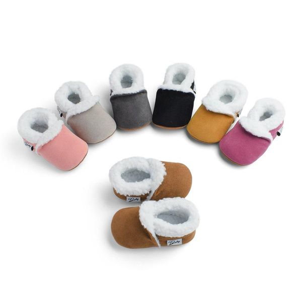 first walkers autumn and winter models of lamb velvet one-step baby soft-soled toddler shoes 0-12 months born
first walkers autumn and winter models of lamb velvet one-step baby soft-soled toddler shoes 0-12 months born