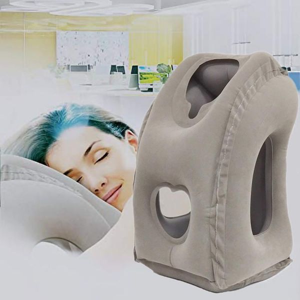 pillow air inflatable travel neck and head support sleeping airplane train car home office drop.
pillow air inflatable travel neck and head support sleeping airplane train car home office drop.
