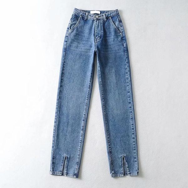 women's jeans woman pants high waist jean femme 2021 spring straight split pantalones de mujer broeken dames c10972, Blue
women's jeans woman pants high waist jean femme 2021 spring straight split pantalones de mujer broeken dames c10972, Blue