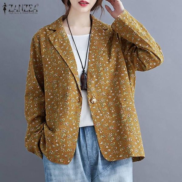womens cotton linen coats zanzea floral print jackets female vintage lapel outwears casual korean long sleeves cardigan oversize, Black;brown
womens cotton linen coats zanzea floral print jackets female vintage lapel outwears casual korean long sleeves cardigan oversize, Black;brown