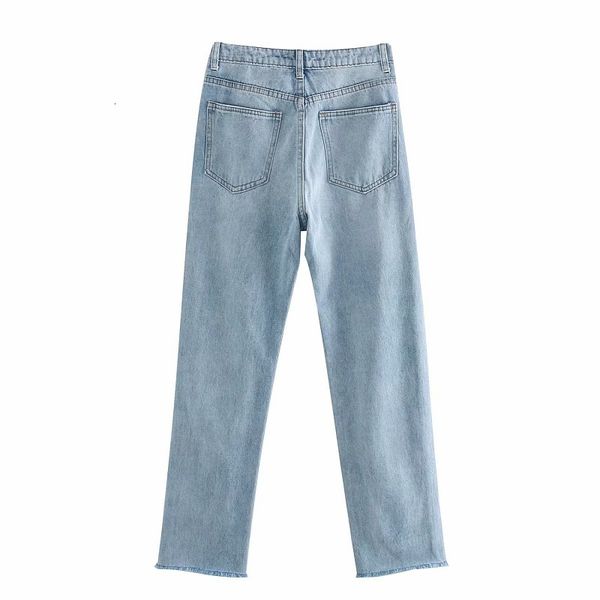 2021 new casual blue high waist straight jeans woman denim pants tassel hem female trousers q56l
2021 new casual blue high waist straight jeans woman denim pants tassel hem female trousers q56l