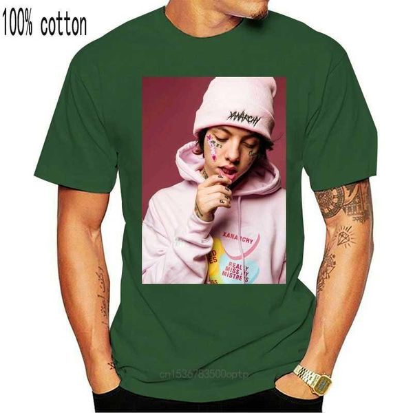 men's t-shirts lil xan clothing t shirts tees couples funny brand clothes slim fit blacking, White;black
men's t-shirts lil xan clothing t shirts tees couples funny brand clothes slim fit blacking, White;black