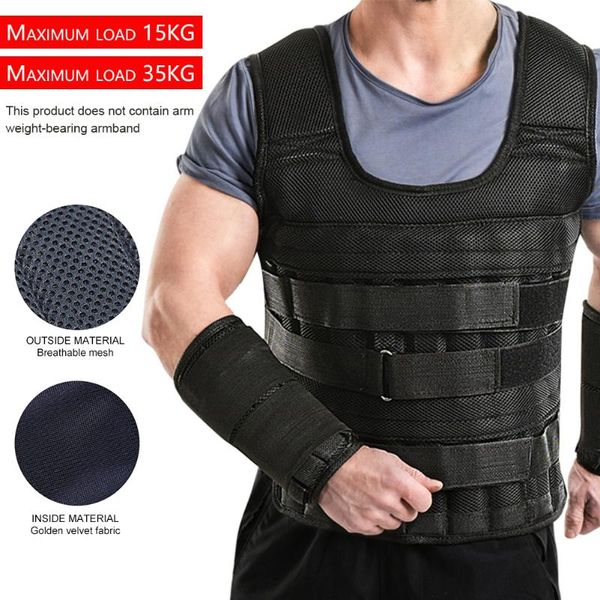 15/35kg loading weight vest for boxing weight training workout fitness gym equipment adjustable waistcoat jacket sand clothing
15/35kg loading weight vest for boxing weight training workout fitness gym equipment adjustable waistcoat jacket sand clothing