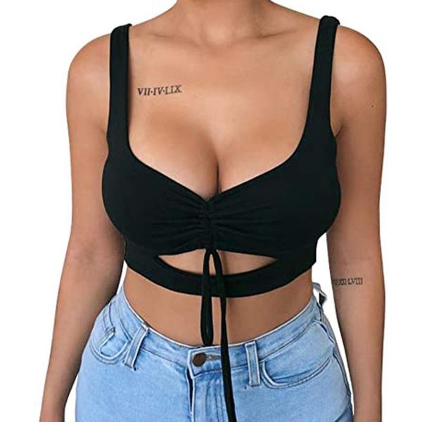 women's crop one shoulder belt summer for women 2021 hollow wrinkled bandage vest camisole ropa mujer, White
women's crop one shoulder belt summer for women 2021 hollow wrinkled bandage vest camisole ropa mujer, White
