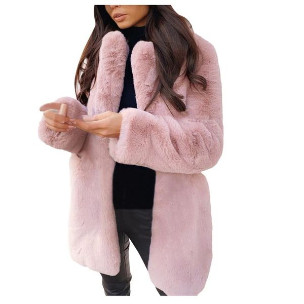 women's fur & faux 2021 women winter keep warm coat thick female long turn down collar thicken casaco feminino #t2g, Black
women's fur & faux 2021 women winter keep warm coat thick female long turn down collar thicken casaco feminino #t2g, Black