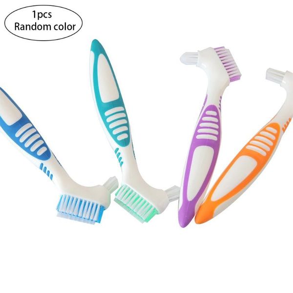 toothbrush 1pc denture cleaning brush cleaner cleanser tool with multi-layered bristles and ergonomic rubber ha
toothbrush 1pc denture cleaning brush cleaner cleanser tool with multi-layered bristles and ergonomic rubber ha