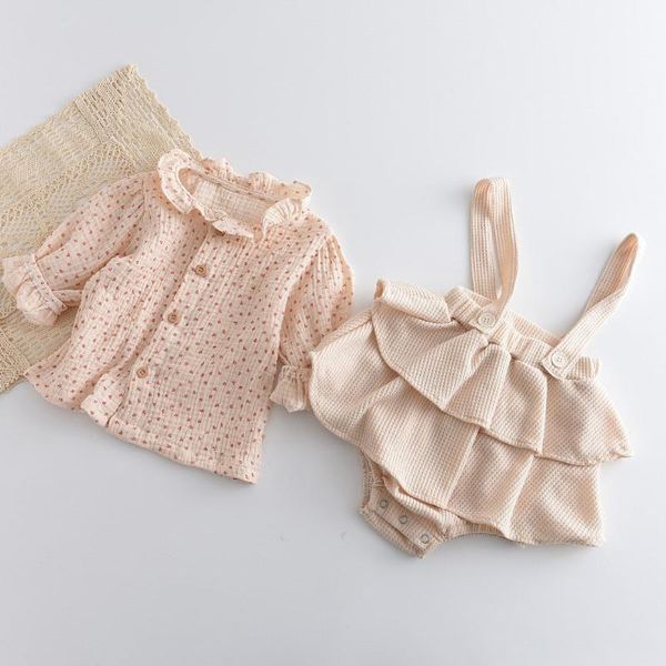 clothing sets born baby girls spring autumn rompers 0-2yrs +suspender dress printed ruffles long sleeve jumpsuits for, White
clothing sets born baby girls spring autumn rompers 0-2yrs +suspender dress printed ruffles long sleeve jumpsuits for, White