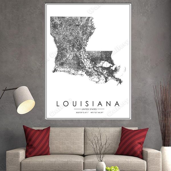paintings black and white city map the los louisiana poster hd print wall art canvas nordic landscape painting for home decor
paintings black and white city map the los louisiana poster hd print wall art canvas nordic landscape painting for home decor