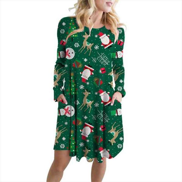 autumn winter long sleeve casual womens dresses party christmas sweet pockets loose plus size 5xl vestidos, Black;gray
autumn winter long sleeve casual womens dresses party christmas sweet pockets loose plus size 5xl vestidos, Black;gray