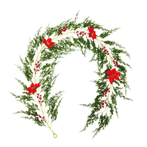 decorative flowers & wreaths natural realistic wall hanging artificial flower christmas decoration high-quality simulation rattan pine needl
decorative flowers & wreaths natural realistic wall hanging artificial flower christmas decoration high-quality simulation rattan pine needl