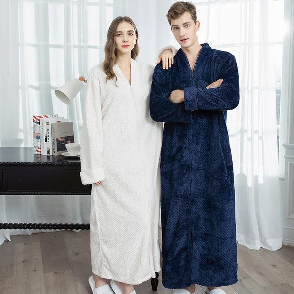 men's sleepwear men's women's autumn winter flannel nightgown thickened lengthened pineapple bathrobe couple pajamas, Black;brown
men's sleepwear men's women's autumn winter flannel nightgown thickened lengthened pineapple bathrobe couple pajamas, Black;brown