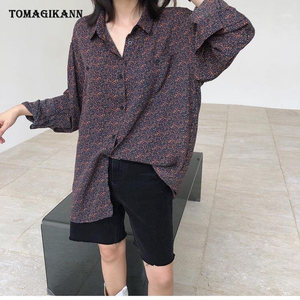 blouses shirts women floral print buttons loose blouse ladies vintage casual turn down collar long sleeve blusas femme1, White
blouses shirts women floral print buttons loose blouse ladies vintage casual turn down collar long sleeve blusas femme1, White