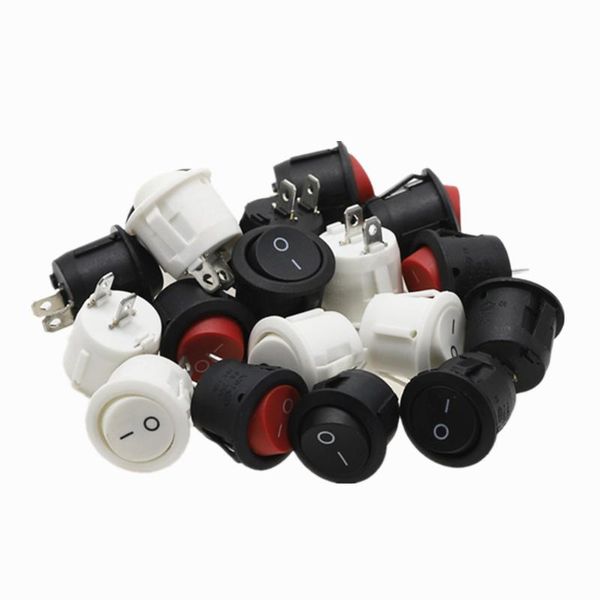 switch 6pcs 20mm diameter round rocker switches black mini white red 2 pin on-off kcd1-105
switch 6pcs 20mm diameter round rocker switches black mini white red 2 pin on-off kcd1-105