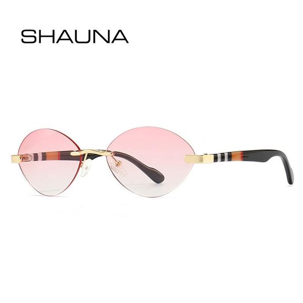 sunglasses shauna retro oval rimless women fashion brand designer clear ocean gradient lens shades uv400 men sun glasses, White;black
sunglasses shauna retro oval rimless women fashion brand designer clear ocean gradient lens shades uv400 men sun glasses, White;black