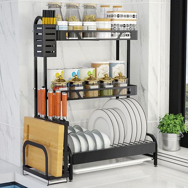 hooks & rails 1 pcs kitchen accessories dual purpose drain storage rack bowl dish chopsticks spoon knife fork seasoning bottle supplies
hooks & rails 1 pcs kitchen accessories dual purpose drain storage rack bowl dish chopsticks spoon knife fork seasoning bottle supplies